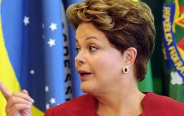 Rousseff instruyó a ministros y diplomáticos que se avance con celeridad hacia la instalación de una mesa