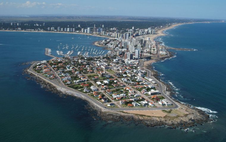 Punta del Este y Colonia están entre los departamentos elegidos por los argentinos 