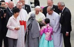 Si bien el gesto 'aéreo' para con Francisco, Beijing también prohibió a sacerdotes chinos estar presentes en Corea o a jóvenes católicos cruzar a Seúl