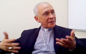 El presidente de la Conferencia Episcopal Venezolana, Diego Padrón, afirmó que el  “Chávez nuestro” genera 'un profundo rechazo en el pueblo venezolano'.