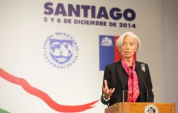 “Si podemos ayudar a Argentina a mejorar su situación, saliendo de un crecimiento muy deprimido, estaremos encantados de hacerlo”, dijo Lagarde