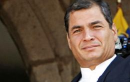 Correa dijo que luego de la guerra no declarada de 1995, que dejó 33 militares muertos del lado ecuatoriano, la paz ha repercutido en una “armonía regional”.