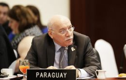 El canciller paraguayo, Eladio Loizaga, dijo que primero se tiene que esperar las elecciones parlamentarias del próximo 6 de diciembre. 