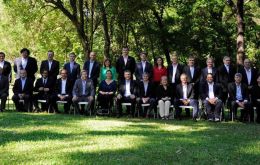 La foto del próximo equipo de gobierno, “el mejor de los últimos cincuenta años” según Macri