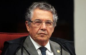 El magistrado Marco Aurelio Mello pidió una comisión parlamentaria para que estudie un posible juicio político al vice/presidente Michel Temer