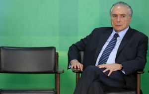 Temer, ex aliado de Rousseff y a quien el gobierno acusa de traición, asumirá su cargo de forma interina si la presidenta es removida por 180 días