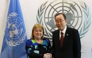 Ban Ki-moon mantendrá un encuentro con autoridades del Poder Legislativo y del Poder Judicial, y reuniones de trabajo con la Canciller Susana Malcorra
