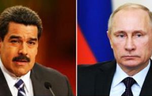 Nicolás Maduro se revela admirador de Putin en los funerales de Fidel