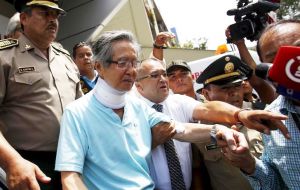 El ex presidente peruano Alberto Fujimori fue trasladado de su lugar de detención a un hospital por riesgo de accidente cerebro vascular. (Foto Reuters)
