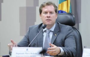 “Precisamos crear condiciones para que los empresarios inviertan en el país”, dijo el ministro de Turismo, Marx Beltrao durante el anuncio en Brasilia.
