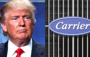  Durante la campaña, Trump prometió ser duro en la negociación para convencer a compañías como Carrier de mantener puestos de trabajo en Estados Unidos. 