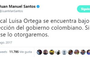 Esta semana el presidente de Colombia, Juan Manuel Santos, confirmó que la ex fiscal venezolana estaba “bajo protección” de su Gobierno. 