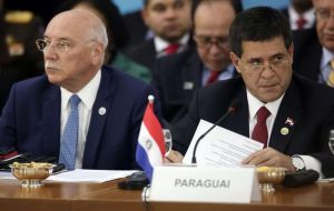 En la Cumbre la presidencia semestral del bloque será traspasada por Brasil a Paraguay, en la persona del presidente Horacio Cartes