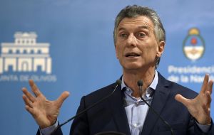 Macri pidió a los senadores de la oposición peronista que actúen con “responsabilidad” y no voten a favor del proyecto que frena aumentos de tarifas