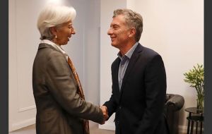 Las conversaciones con la directora del FMI, Christine Lagarde, se iniciarán el martes próximo en Washington, precisó el organismo
