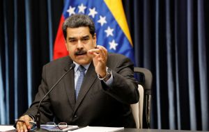 Maduro calificó a su par Donald Trump, al asesor de Seguridad Nacional John Bolton, y al senador Marco Rubio de conformar el “trío del terror”