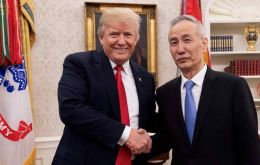 El presidente Donald Trump tiene previsto reunirse esta semana con el vice primer ministro Liu He, informó el lunes el secretario del Tesoro Steven Mnuchin