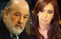 Bonadio consideró a Fernández de Kirchner como líder de la presunta organización que recolectaba sobornos