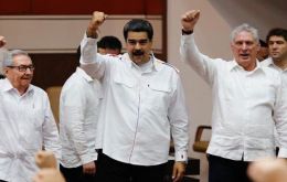 Los mandatarios intervinieron en la clausura del “Encuentro Anti-imperialista de Solidaridad, por la Democracia y contra el Neoliberalismo”, en La Habana 