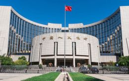 El Banco Popular de China dijo que el país continuaría implementando una estrategia fiscal proactiva y una política monetaria prudente 