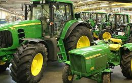 Según Indec, las operaciones con tractores fueron las más altas del sector en abril-junio, con una facturación que representó una suba de 67,6% interanual