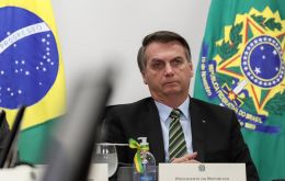Bolsonaro, a través de sus redes sociales, agregó que se crearon 131.010 puestos de trabajo en Brasil en julio, tras varios meses de caída en las cifras de empleo.
