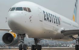 Eastern Airlines comenzó a operar en Montevideo desde Miami la semana pasada y planea expandirse por Sudamérica.