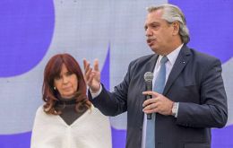 Los Fernández reforzaron las diferencias entre las opiniones de FdT y las de la principal coalición opositora