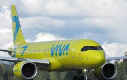 VIVA planea comenzar a volar desde Colombia a Argentina en junio o julio de 2022.