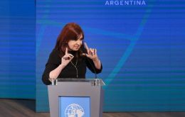 CFK subrayó que el derecho internacional debe ser respetado por todos los países
