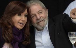 CFK cuenta con el regreso de Lula al poder para desarrollar sus estrategias