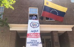 Carlos Vecchio anunció el 5 de enero el cierre de la Embajada de Venezuela en Washington DC