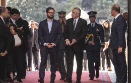 Reuniones entre presidentes generan complicidad y afecto, dijo Boric a Fernández