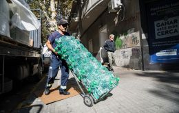 “El consumo se disparó en una semana”, explicó Fernández. Foto: Sebastián Astorga