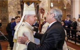 Poli sucedió a Jorge Bergoglio cuando éste se convirtió en el Papa Francisco