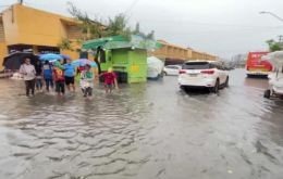 Una persona murió y miles han sido afectadas por las fuertes lluvias