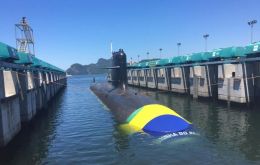 Los submarinos brasileños son más grandes que el modelo original francés Scorpene del que derivan