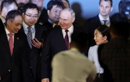 Kim Jong-un calificó a Rusia de “verdadero amigo” y a su presidente Vladimir Putin de “el más querido amigo del pueblo coreano”