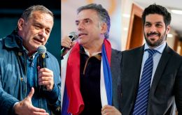 Delgado, Orsi y Ojeda lideran las encuestas en los tres principales partidos de Uruguay.