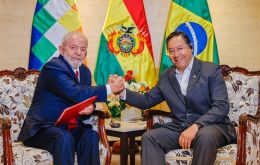 Arce le dijo a Lula que Bolivia quería ingresar al BRICS después de entrar al Mercosur
