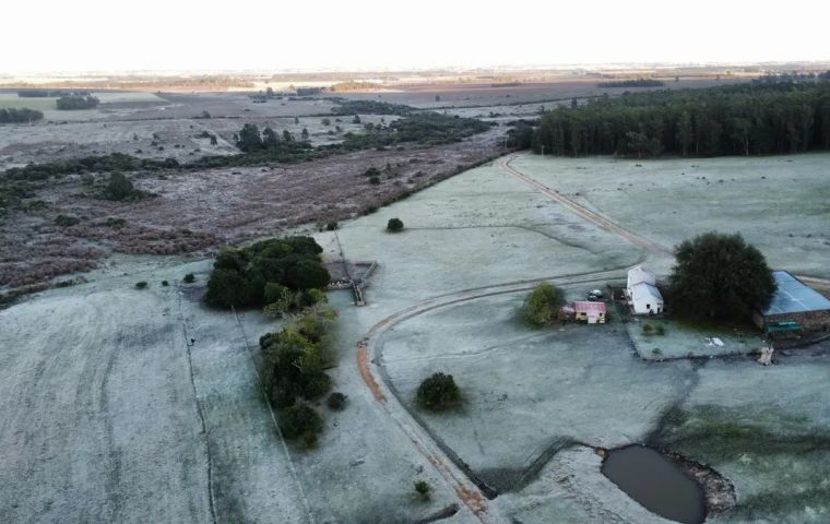 Se esperan temperaturas mínimas de entre -6 ºC y 2 ºC