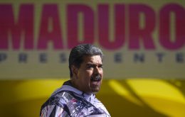 Maduro aseguró que su victoria era el único resultado que garantizaría la “paz” en el país