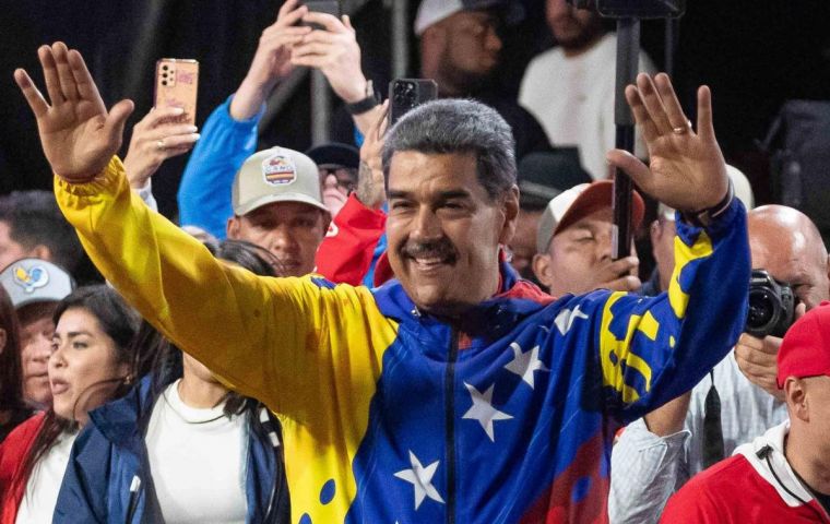 Maduro exigió que se respete la voluntad del pueblo venezolano