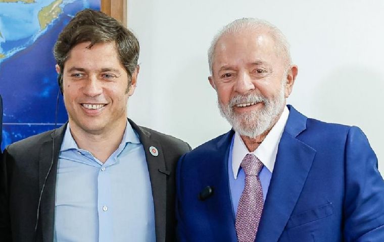 “Lula juega un papel muy importante, tanto a nivel regional como internacional dentro de los BRICS”, explicó Kicillof