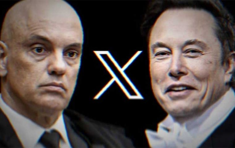 Tras cobrar las multas, De Moraes levantó los congelamientos de las cuentas bancarias de empresas vinculadas al magnate Elon Musk