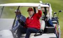 Trump dijo que estaba a salvo y que nada lo detendría (Getty Imagines)