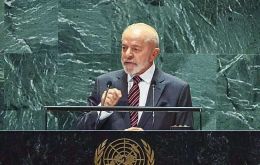 La ausencia de África y América Latina en el Consejo de Seguridad de la ONU es un vestigio de las prácticas colonialistas, subrayó Lula.