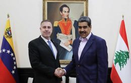 Maduro se reunió con Lebbos en el Palacio de Miraflores