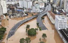 Podrían ocurrir inundaciones en algunas ciudades, advirtió MetSul