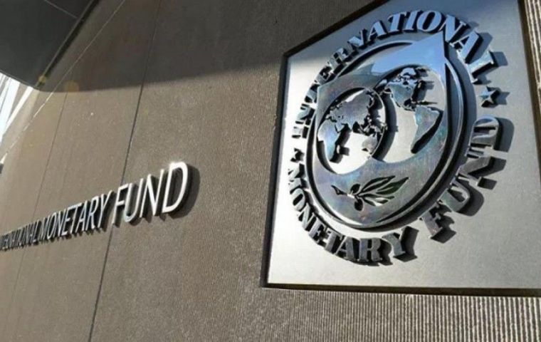 Argentina se sitúa al final de la lista del FMI, con una previsión de contracción del PIB del 3,5%